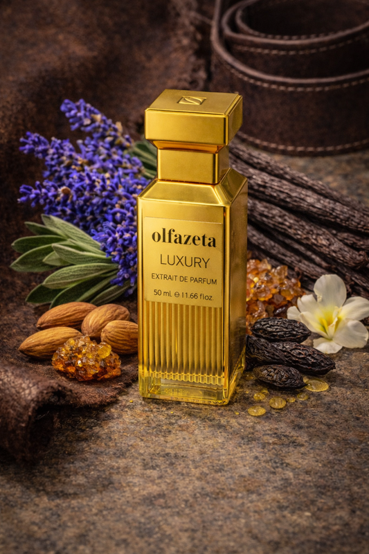 Parfum Auris amande lavande cuir – accord sophistiqué vanille fève tonka ambre