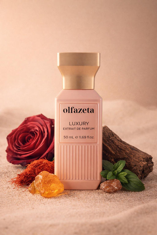 Parfum Rosen safran rose de Damas oud – fragrance orientale intense et élégante